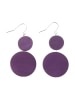 Purple Sunset Double Drop Earrings