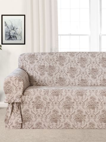 Floral Toile Sofa Furniture Cover