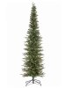 Pre-Lit Artificial Slender-Cut Lincoln Pine Christmas Tree, In 2 Sizes