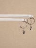 Clear Acrylic Curtain Pull-Wand, Set of 2