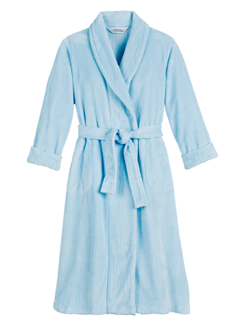 Women's Ultra-Plush Fleece Wrap Robe