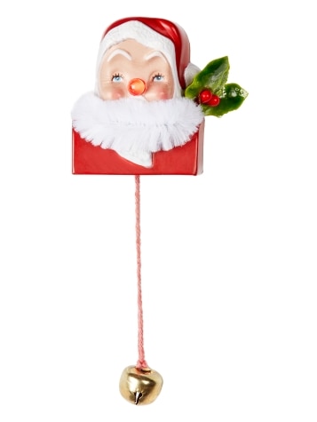 Reindeer pin with light 2025 up nose