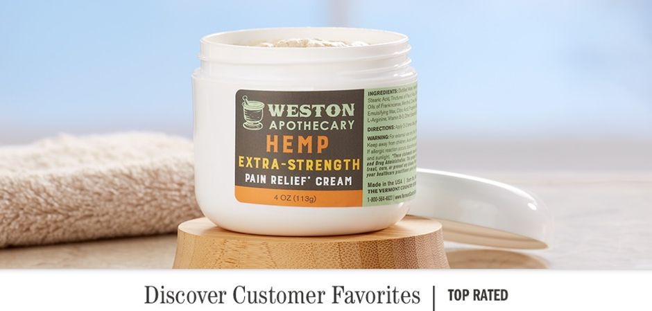 Weston Apothecary Extra-Strength Hemp Pain-Relief Cream