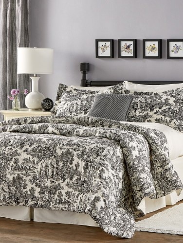 Classic French Toile Comforter Decorative Cotton Comforter