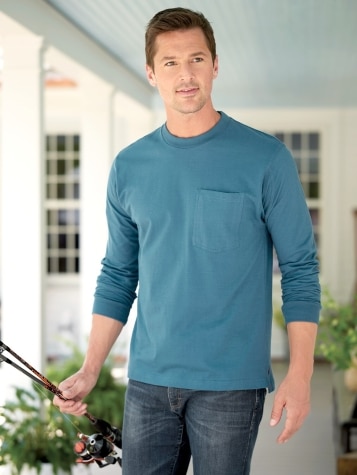 Orton Brothers Long-Sleeve Cotton T-Shirt