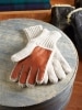 Ragg Gloves With Leather Trim for Men and Women