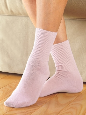 Pink Buster Brown Ankle Socks