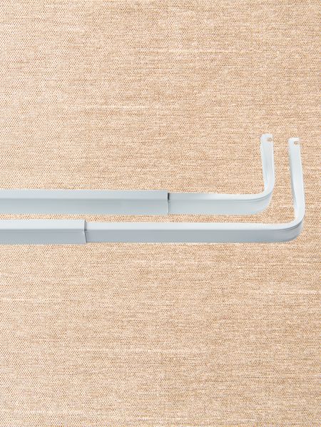 Graber Double Lock Seam Curtain Rod 4 Adjustable Sizes