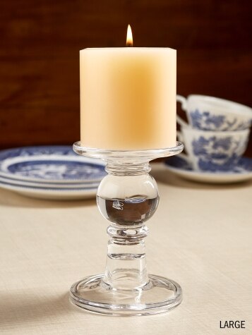 Reversible Pillar and Taper Candleholder, In 3 Sizes
