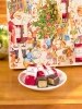 Festive Advent Calendar with Mini Marzipan Bars