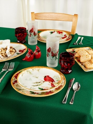 Cardinal 11 Inch Ceramic Dinner Plate, Set of 2
