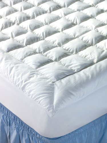 Quilted Cotton Mattress Pad Heavenly Loft Mattress Topper