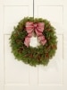 Holiday Plaid 24 Inch Balsam Wreath