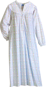 Lanz Tyrolean Flannel Nightgown