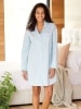 Women's Cotton Broadcloth Button-Down Nightshirt