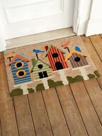 Birdhouse Buddies Indoor/Outdoor Doormat