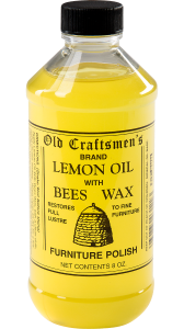 Lemon Oil Beeswax Furniture Polish