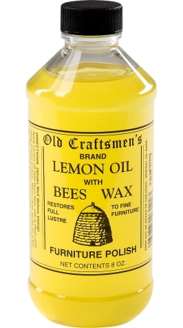 Lemon Oil and Beeswax Furniture Polish