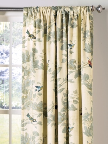 Aviary Rod Pocket Curtains