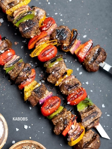 Grilled Boyden Beef Kabobs with Bell Peppers