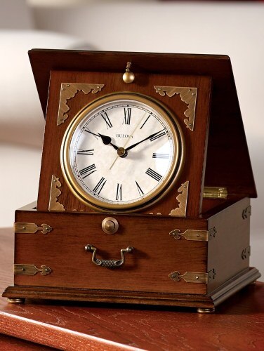 Antique Bulova Clock Desk Timepiece
