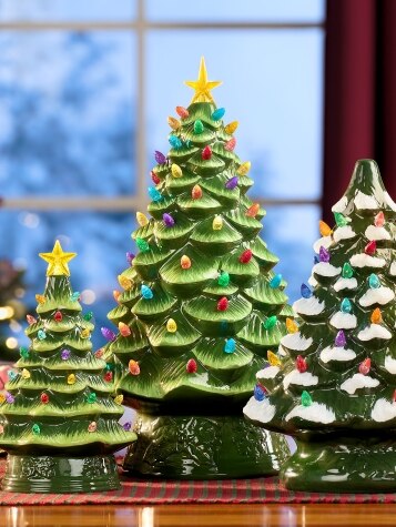 Ceramic christmas outlet tree