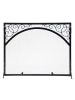 Iron Fireplace Screen With Scroll Detailing