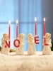 Noel Angel Candleholders, Set of 4