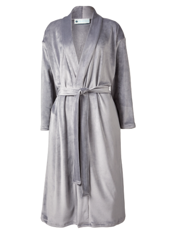 Ella Simone Glamour Plush Velvet Wrap Robe