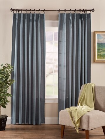 Highgate Manor Lined 72 Inch Pinch Pleat Curtains