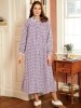 Lanz Tyrolean Forest Flannel Nightgown for Women 