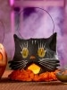 Black Cat Halloween Bucket