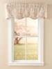 Shimmery Scenic Silhouettes Lined Rod Pocket Scalloped Valance