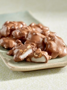 Milk Chocolate Covered Vanilla Cream Nut Clusters