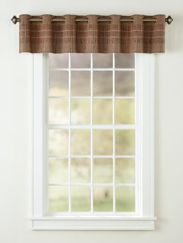 Grommet Top Bamboo Valance