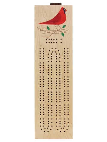 Bird Lover's Cribbage and Dominoes Game Set