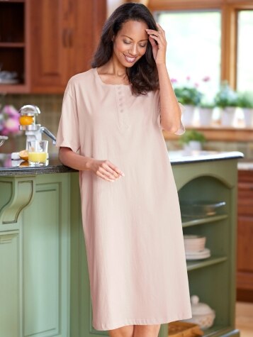 Womens nightdress cotton outlet