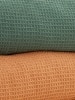 Textured Woven Cotton Blanket or Throw