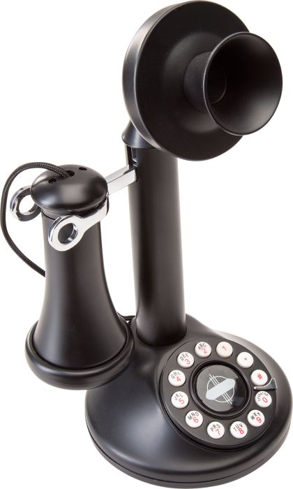 Candlestick Telephone Upright Phone With Vintage Design