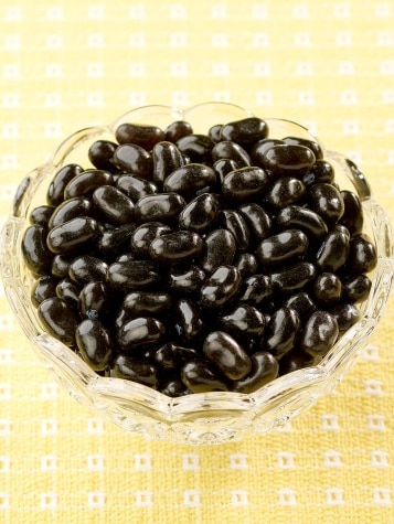 Black Licorice Jelly Beans, 1 Pound Bag