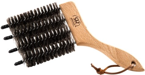 Black Goat-Hair Blind Brush with Wood Handle