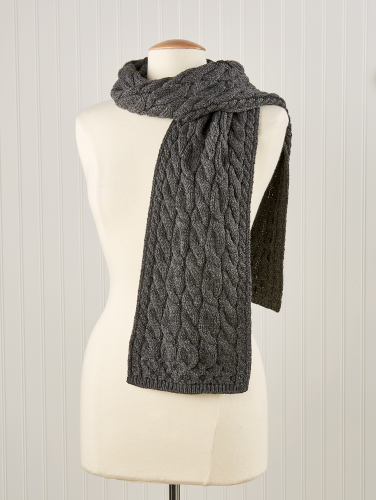 Irish Supersoft Wool Cable Knit Scarf For Men And Women Irish Supersoft Wool Cable Knit Scarf For Men And Women