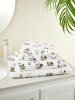 Easter Beagle Portuguese Cotton Bath Towels