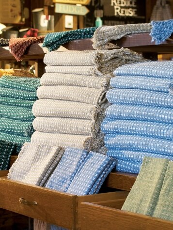 Mountain Weave Cotton Napkins, Set Of 2