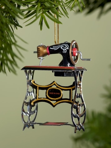Classic Toy Tin Christmas Ornament