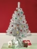 Silver Tinsel Christmas Tree, In 3 Sizes