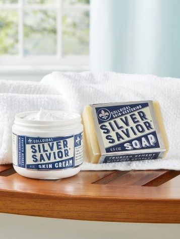 Silver Savior Colloidal Silver Face and Body Soap