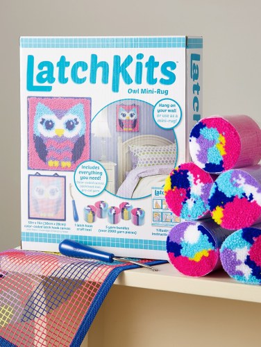 Kids Owl Latch Hook Kit Vermont Country Store