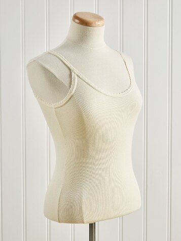 Women's Cotton Camisoles in Natural Color