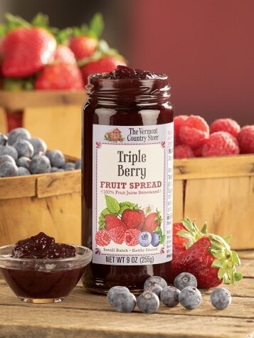 Reduced-Sugar Fruit Spread Trio